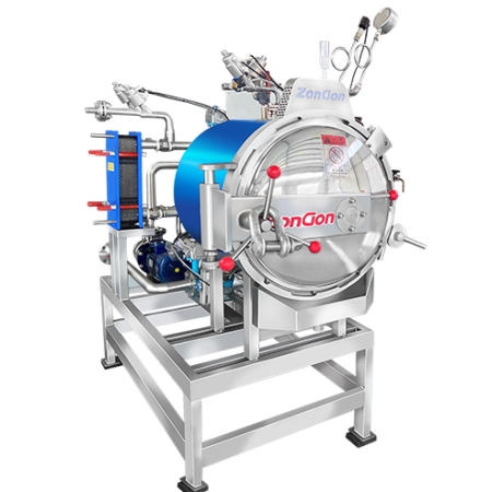 Nồi hấp tiệt trùng retort phòng thí nghiệm cho thực phẩm