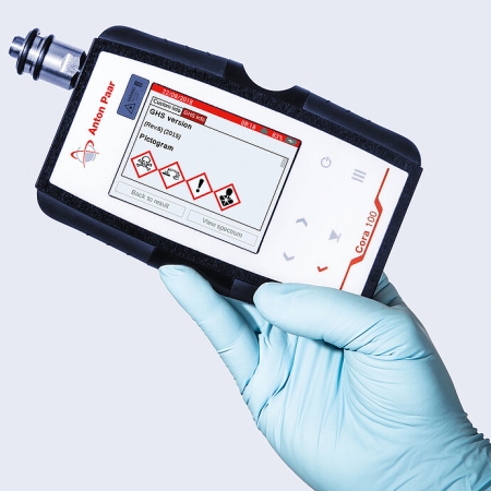 Quang phổ Raman cầm tay Cora 100