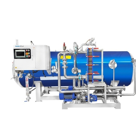 Máy hấp tiệt trùng bằng hơi nước (Water spray retort)